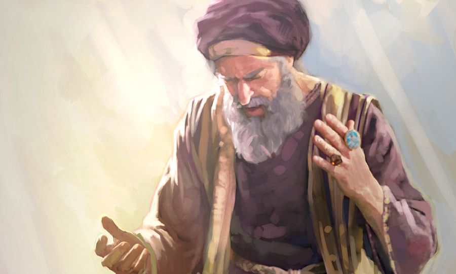 Հոբը ողբում է իր ընտանիքի կորուստը