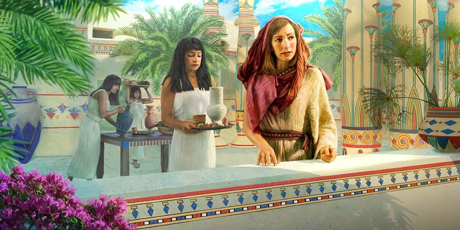 Սառան՝ փարավոնի պալատում