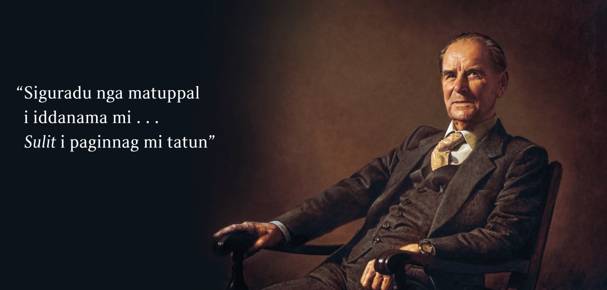 Si Brother Frederick Franz. Mabibbig ta biko na i kunnaw, “Siguradu nga matuppal i iddanama mi . . . Sulit i paginnag mi tatun.”