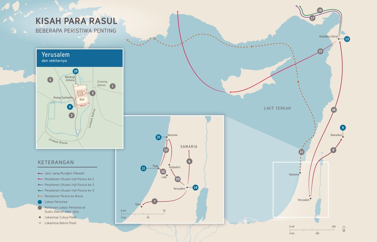 Kisah Para Rasul—Beberapa Peristiwa Penting