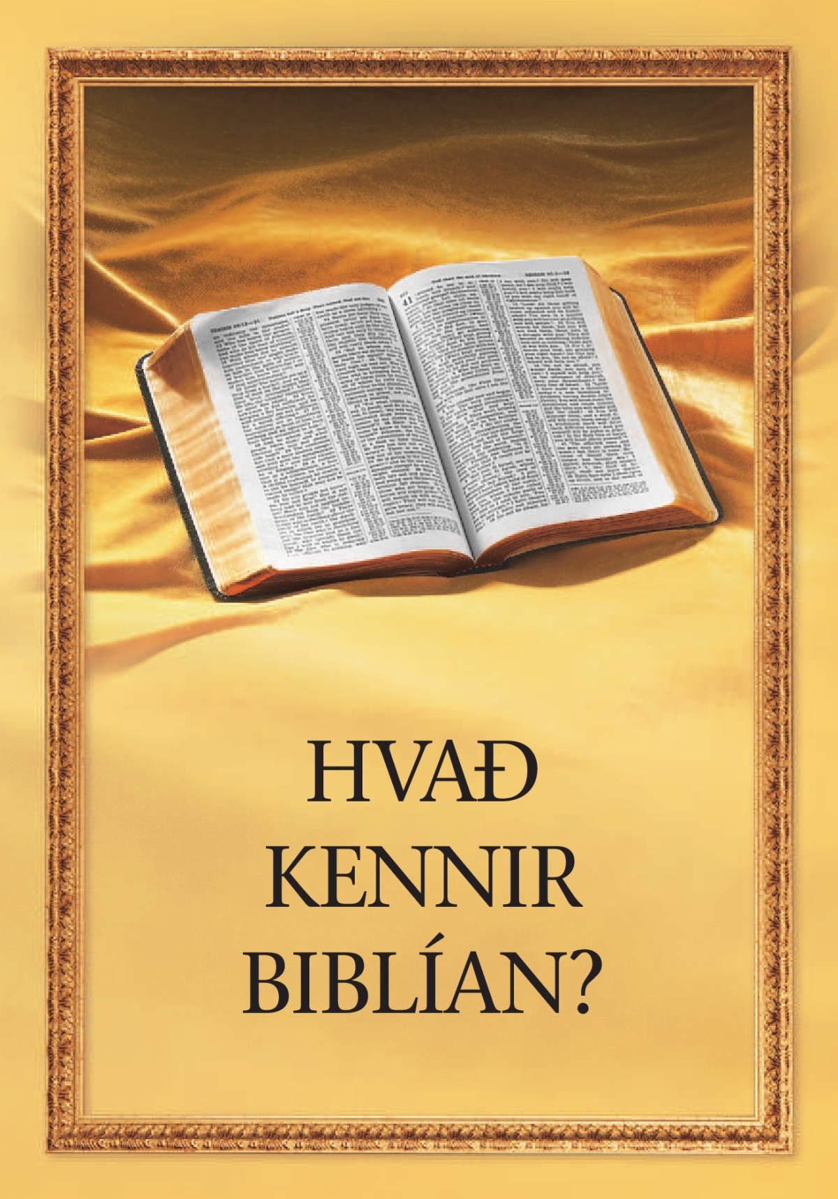 Bókin ‚Hvað kennir Biblían?‘