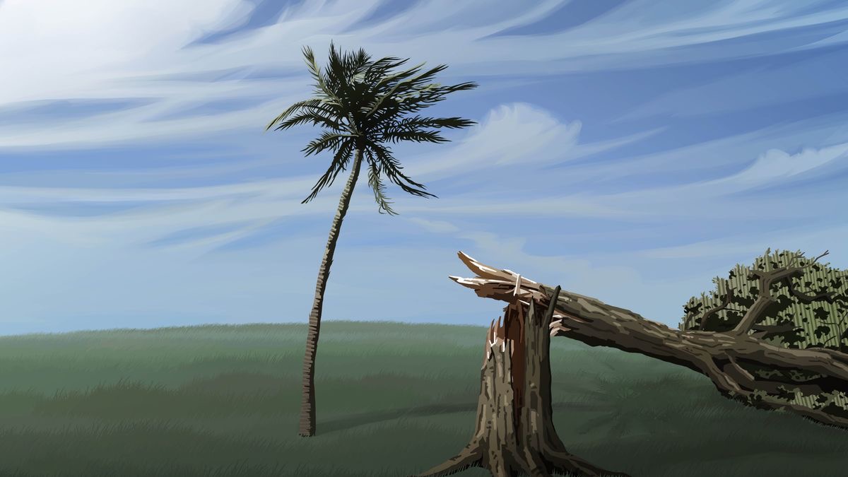 Due alberi durante una tempesta. Uno è flessibile e rimane in piedi, mentre l’altro è troppo rigido e si spezza.