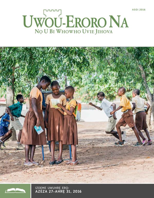 Uvitha Uwuhrẹ orọ Uwou-Eroro Na, Asoi 2016