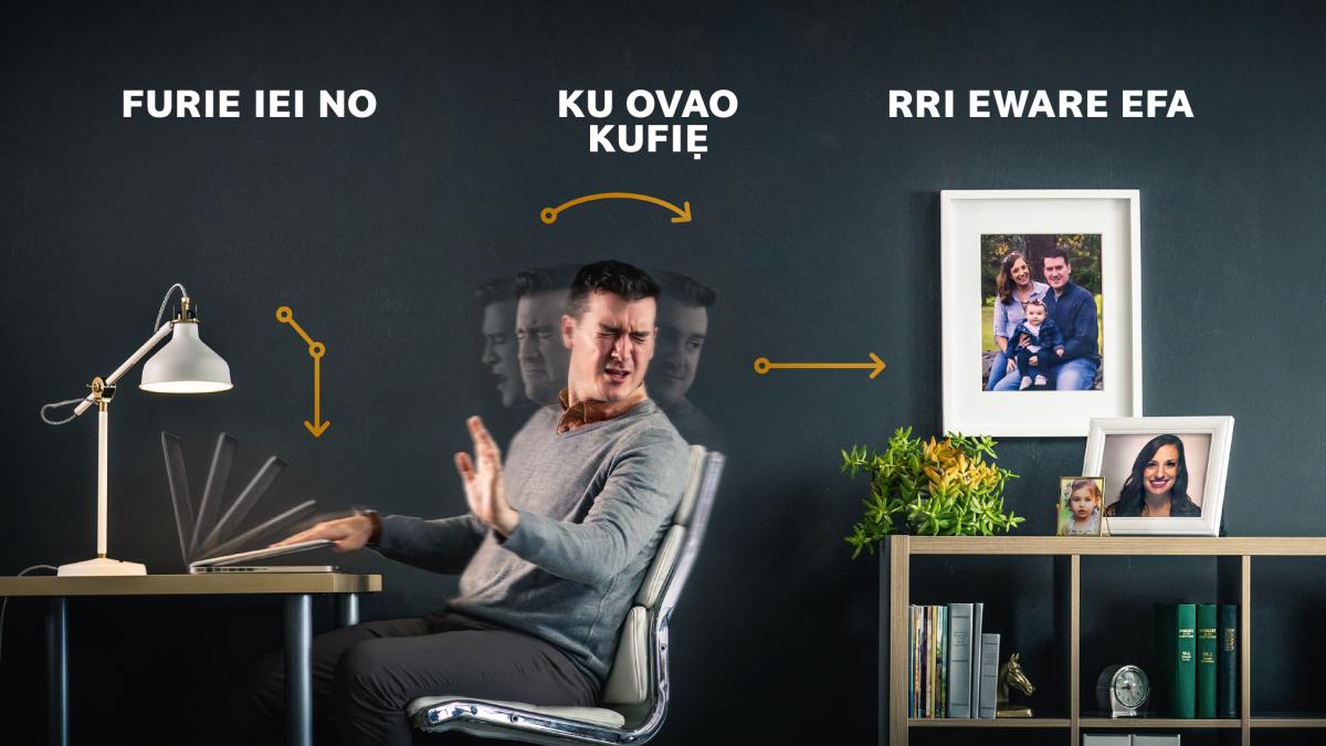 Oniọvo-ọmọzae nọ o furie ekọmputa riẹ, o te si ovao riẹ noi, je bi rri ifoto aye avọ ọmọ riẹ