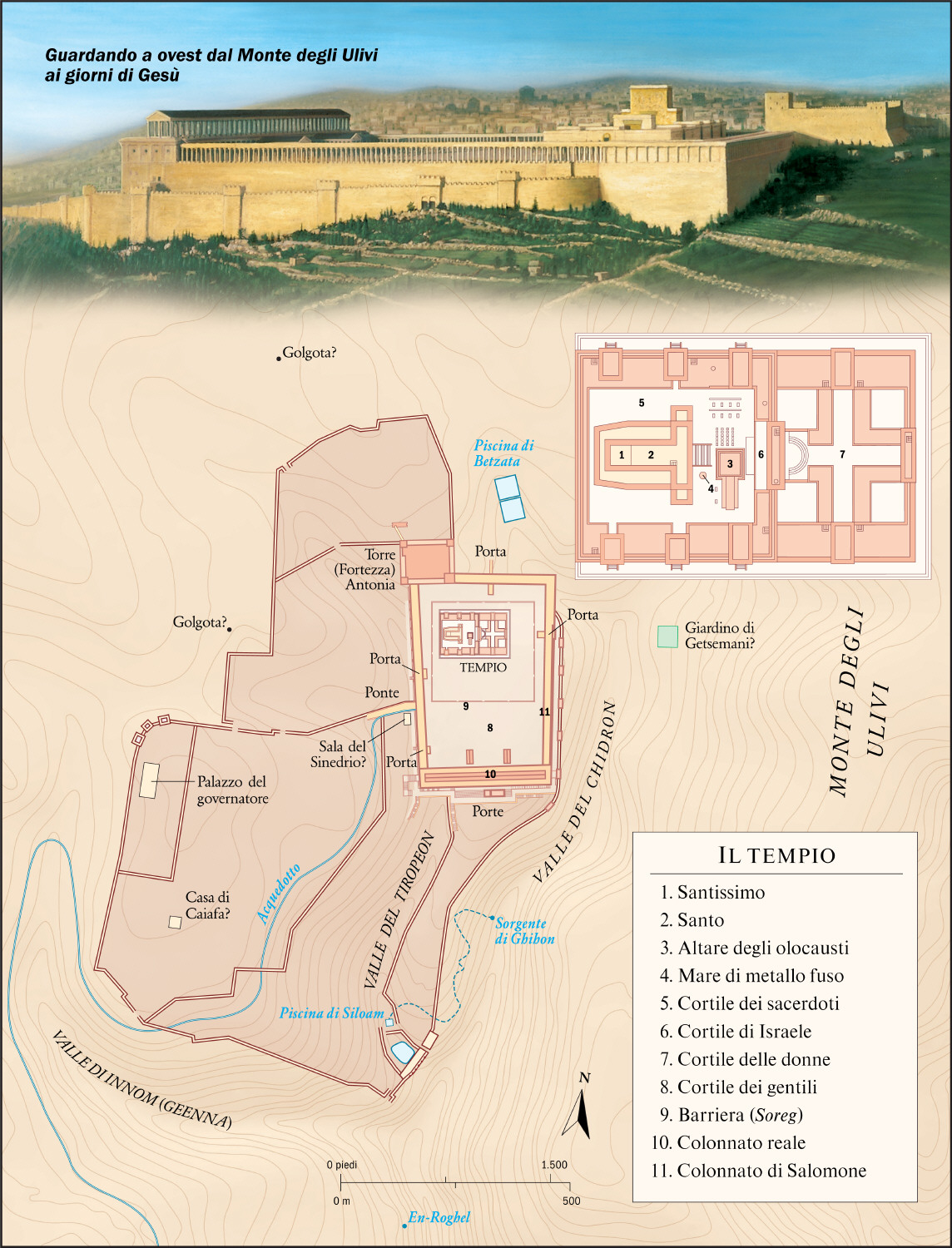 Gerusalemme e il tempio di Erode