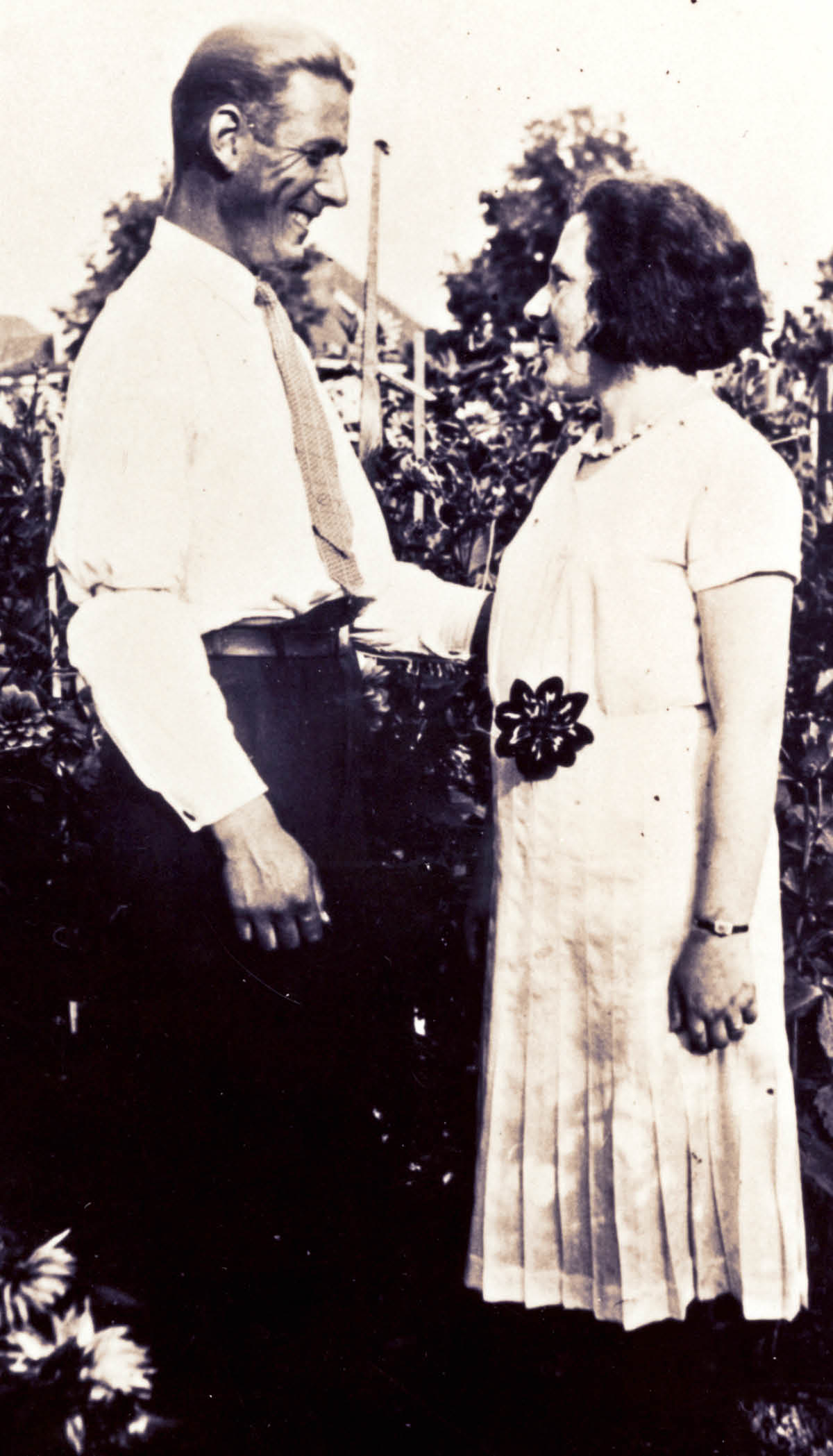 Hans Rehwald e sua moglie, Martha.