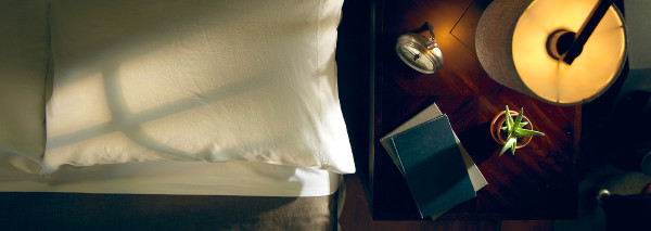 Una camera da letto silenziosa e confortevole