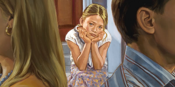 Coppia che pensa al divorzio