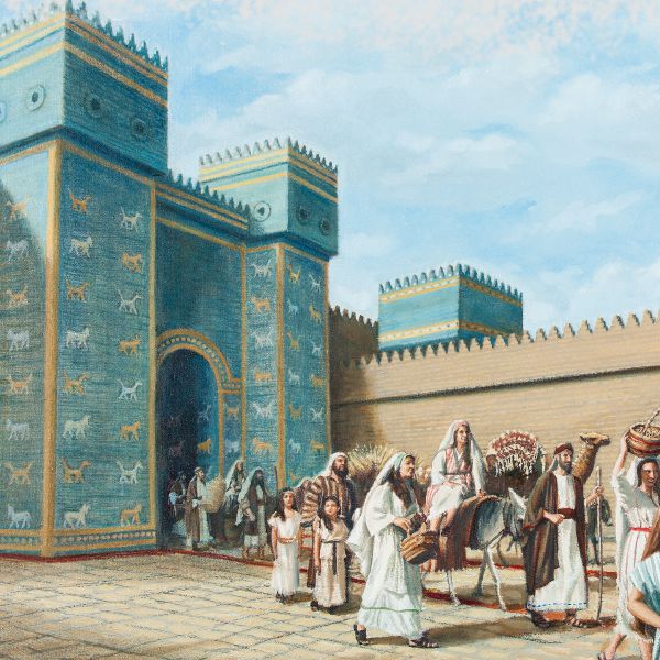 Ebrei partono da Babilonia per andare a Gerusalemme insieme a Esdra