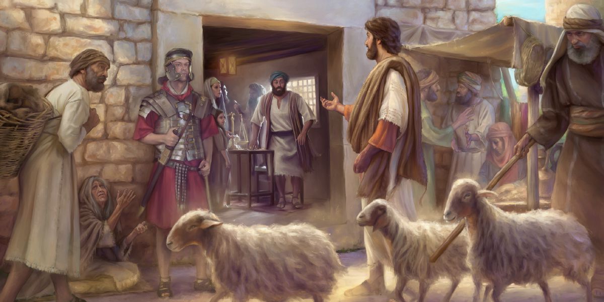 Gesù invita Matteo a essere suo discepolo