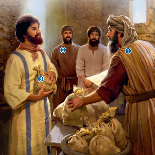 Il signore fa i conti con gli schiavi