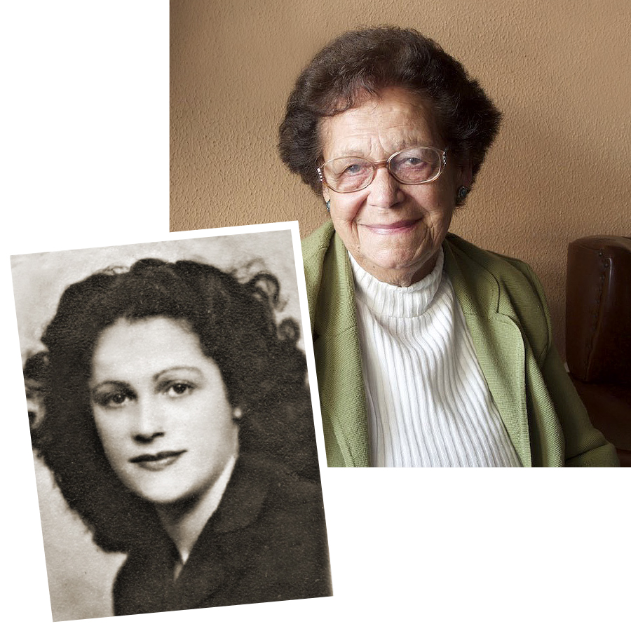 Felisa da giovane e oggi