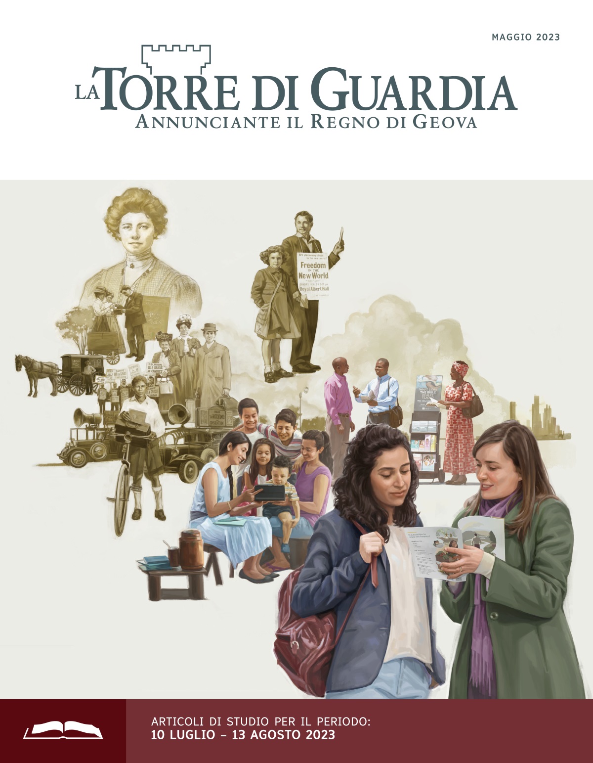 La Torre di Guardia, edizione per lo studio, maggio 2023.