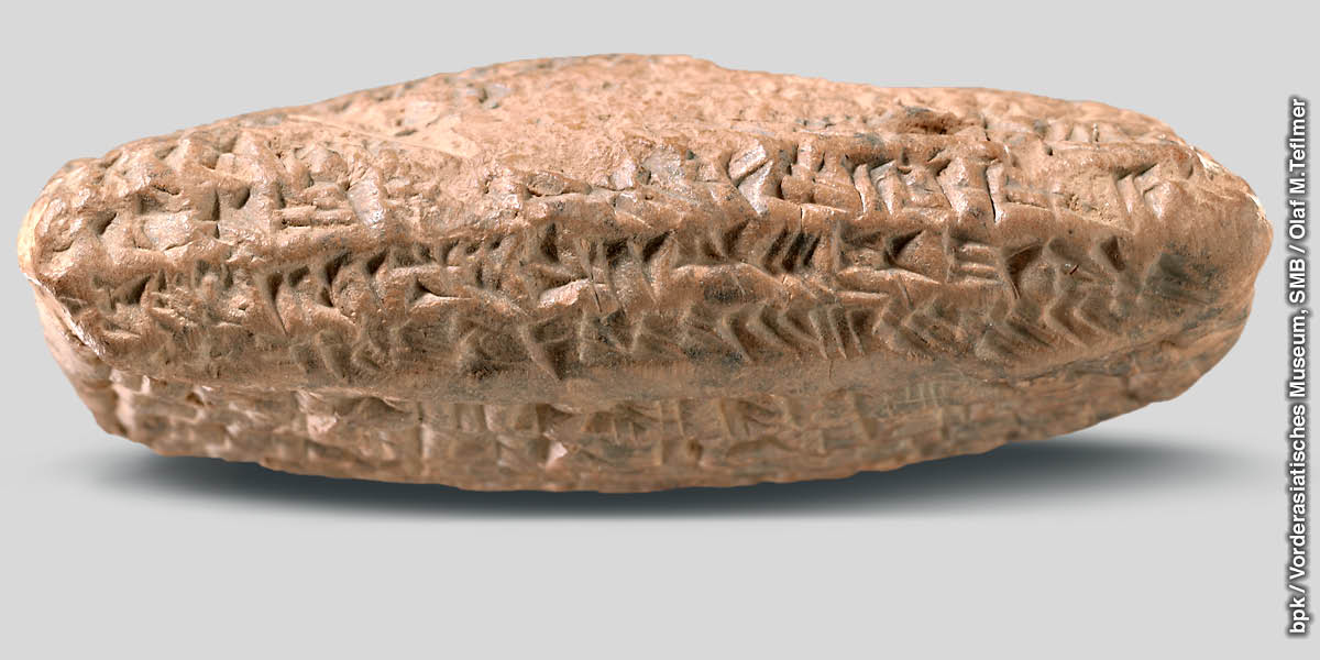 Tavoletta cuneiforme che riporta il nome Tattannu