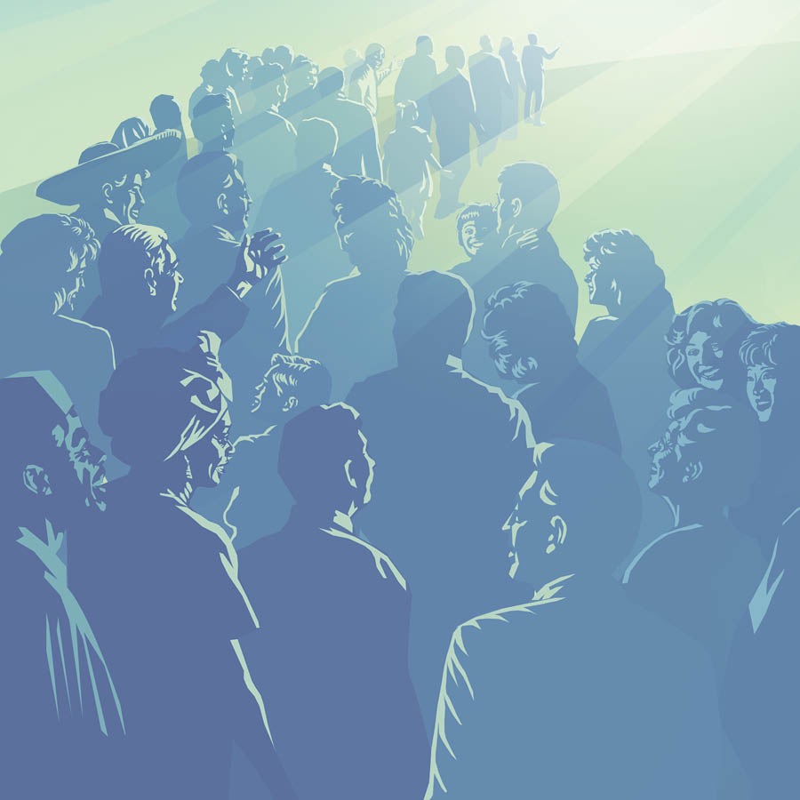 Persone di varie età e nazionalità
