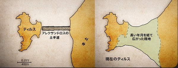 ティルスの2枚の地図