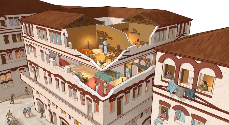 古代ローマの集合住宅