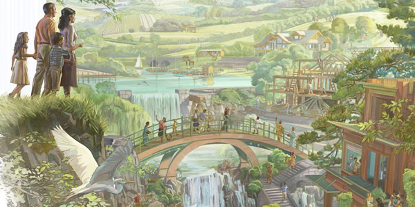 A Paradise scene