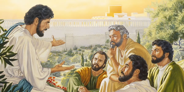 Yésus mulang murid-muridé