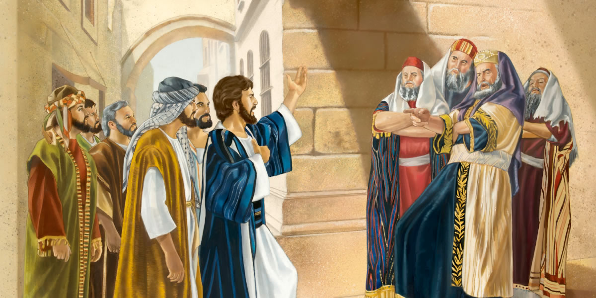 Wong-wong Yahudi nudhuh Yésus nglanggar dina Sabat