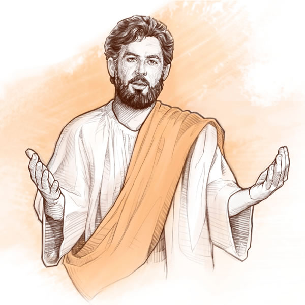 Yésus lagi ngomong