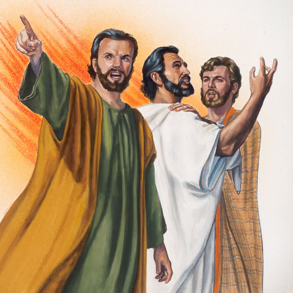 Yésus karo Yakobus lan Yohanes