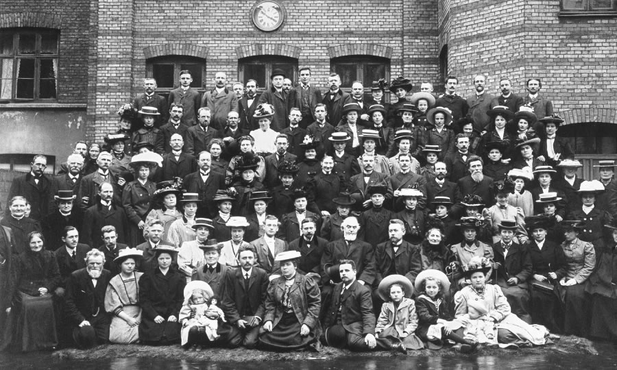 Kelompok Siswa-Siswa Alkitab ing Kopenhagen, Denmark, taun 1909