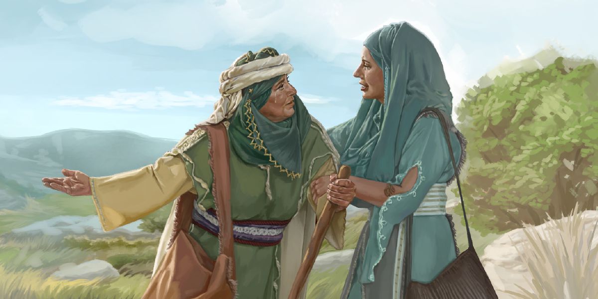 Naomi ngongkon Rut mulih
