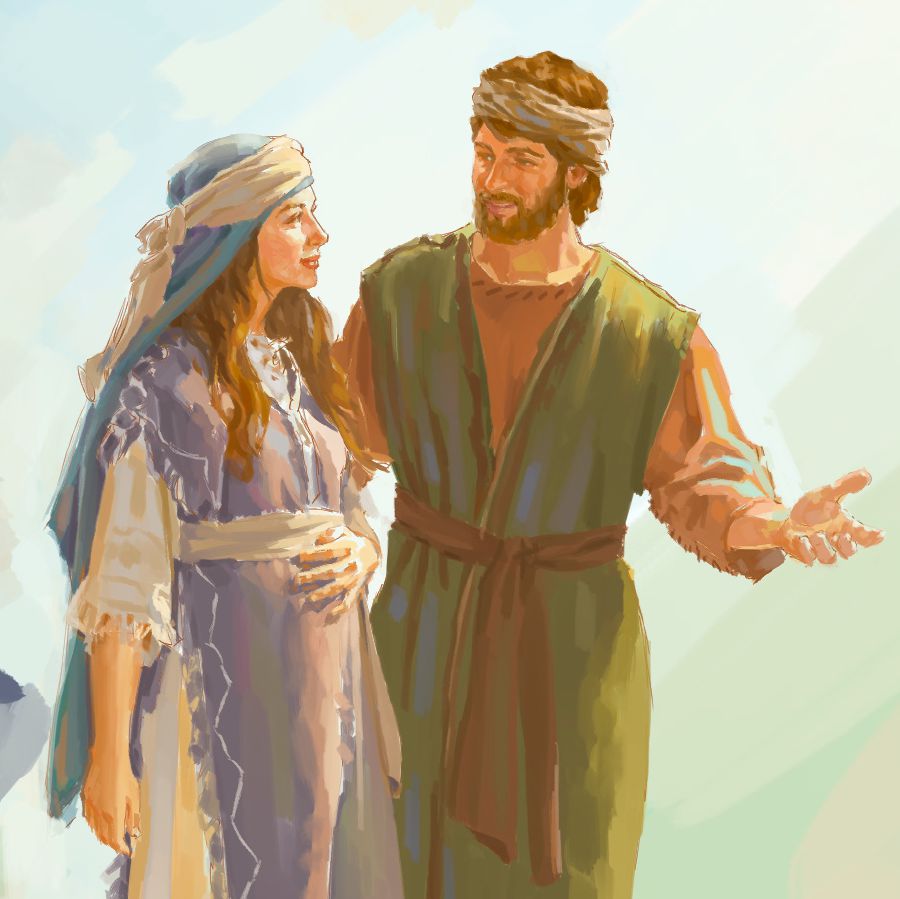 Yusuf nikah karo Maria sing wis hamil