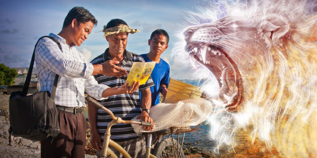 Sedulur lanang nglawan Sétan léwat gawéan nginjil