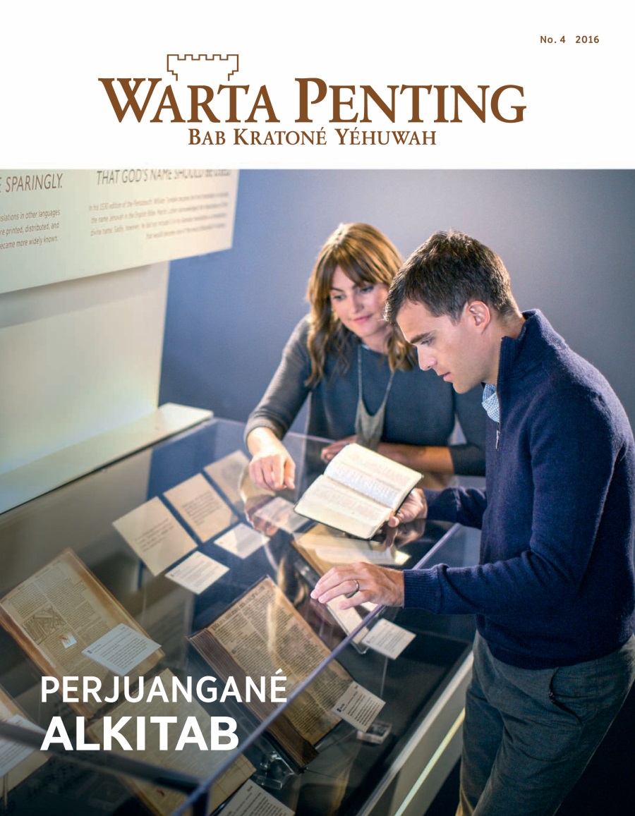 Warta Penting No. 4 2016 | Perjuangané—Alkitab