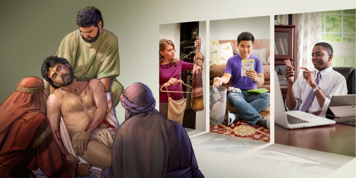 Seksi Yéhuwah mikirké bab tebusané Yésus lan mikirké pilihané bab klambi, hiburan, lan sing ana ing tablèt lan HPné