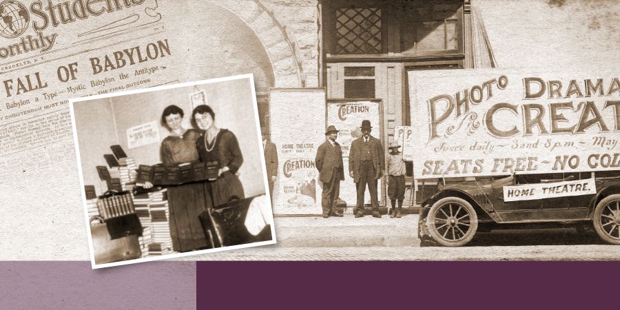 Saksuwéné Perang Donya I, para Siswa Alkitab nginjil nganggo wacan Alkitab lan Drama-Foto Penciptaan