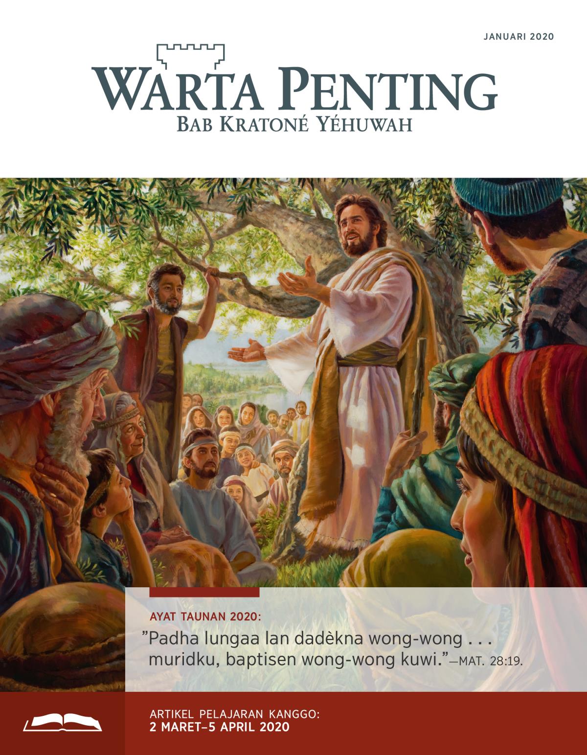 Warta Penting Édhisi Wulangan, Januari 2020.