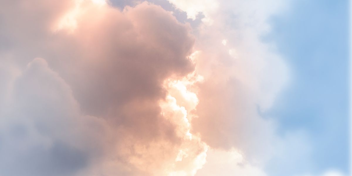 Langit biru lan awan