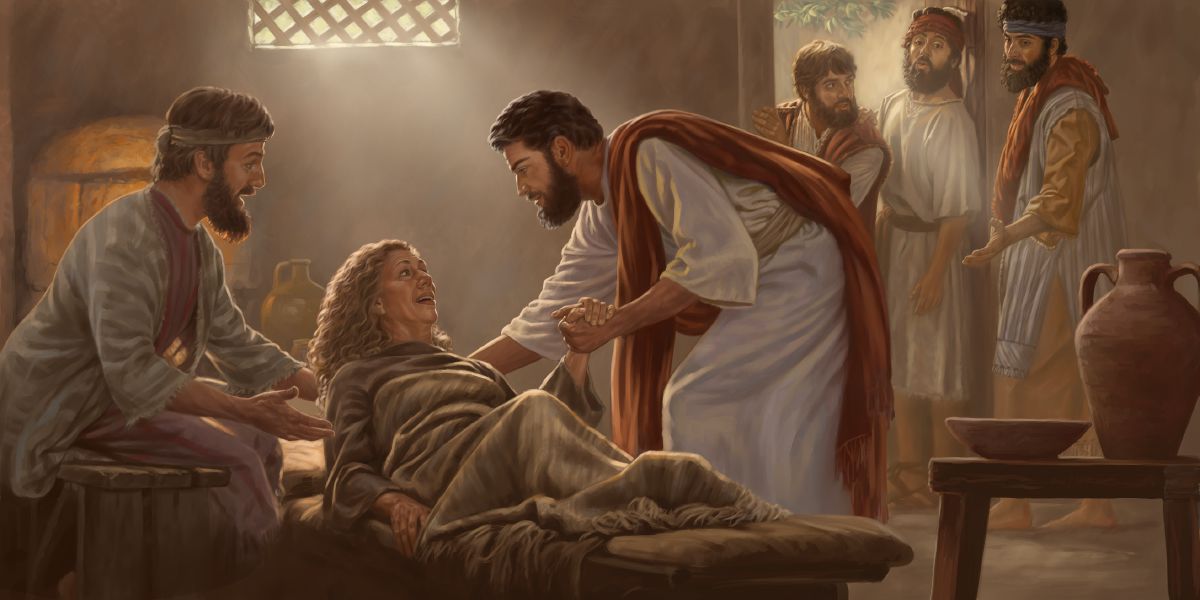 Yésus marani lan nambani maratuwané Pétrus