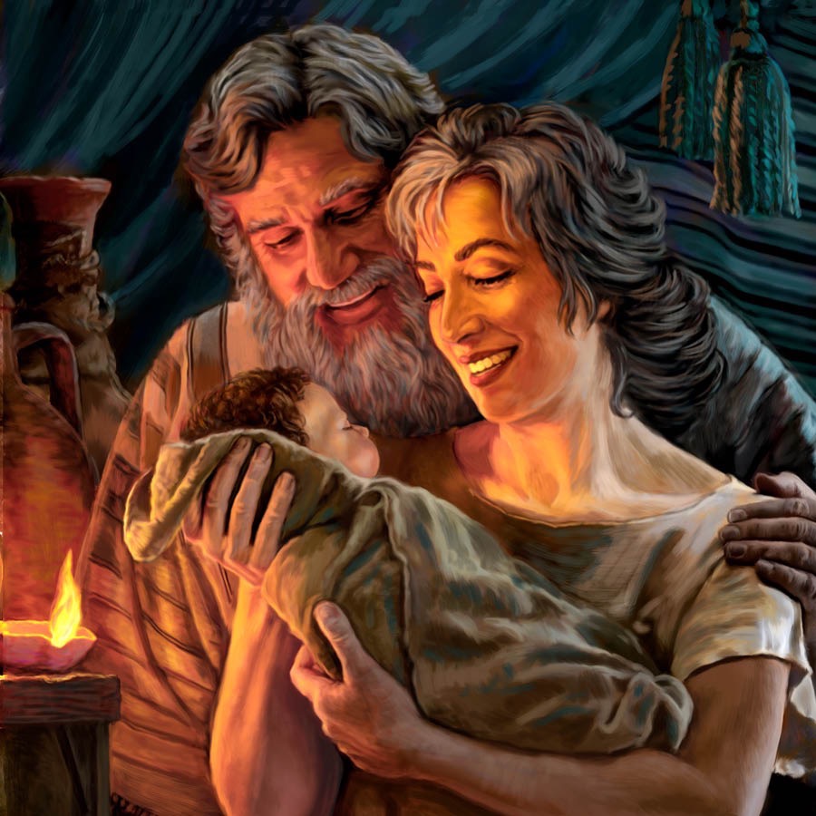 Abraham, Sara, lan Iskak