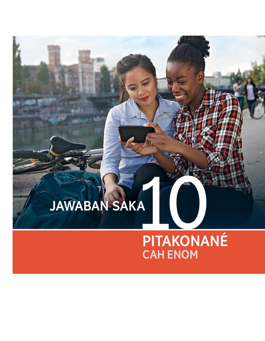 Bagéan ngarep wacan Jawaban saka 10 Pitakonané Cah Enom