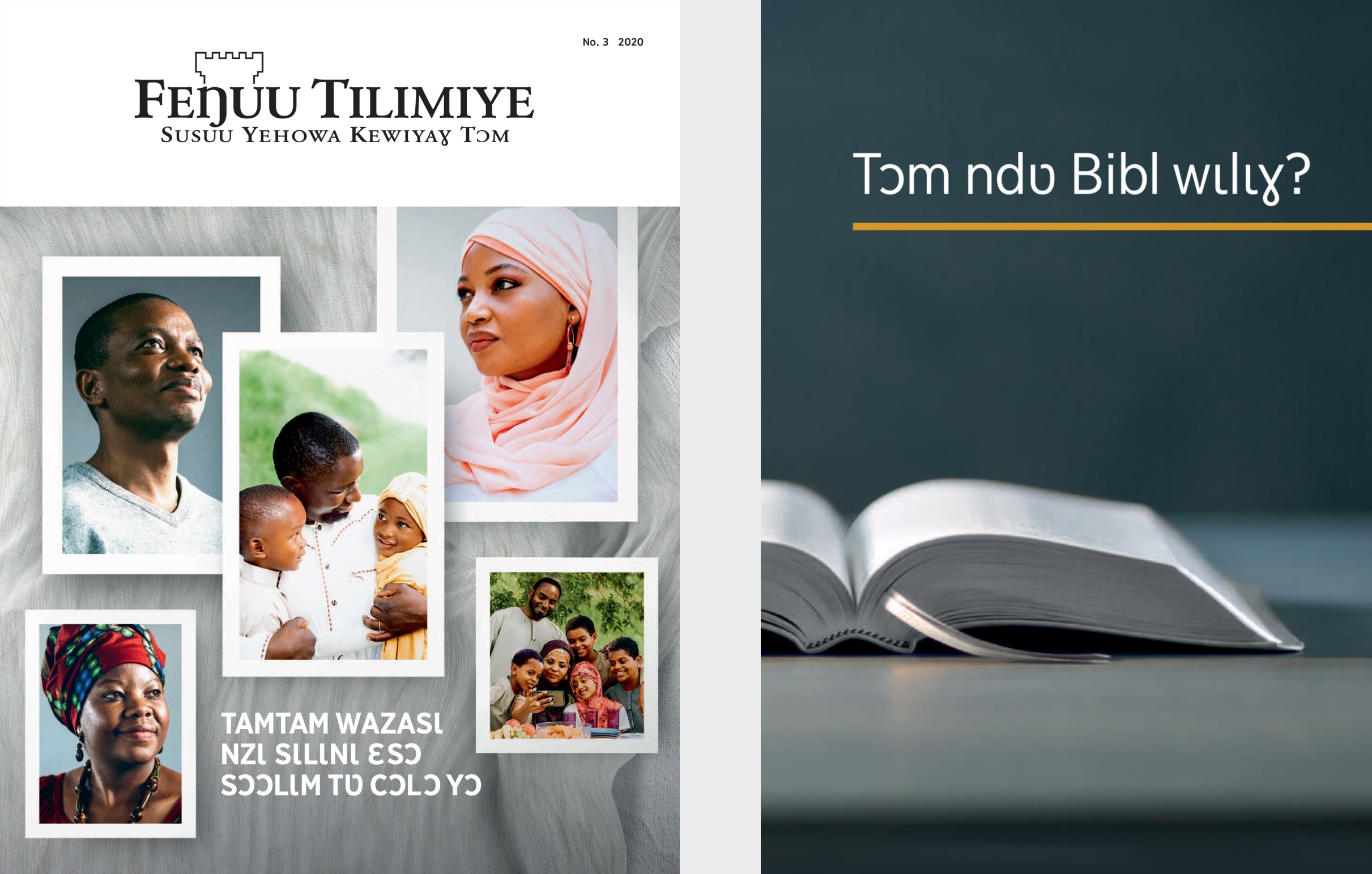 Takayaɣ ‘Tɔm ndʋ Bibl wɩlɩɣ?’ nɛ ‘Feŋuu Tilimiye’ No. 3 2020.