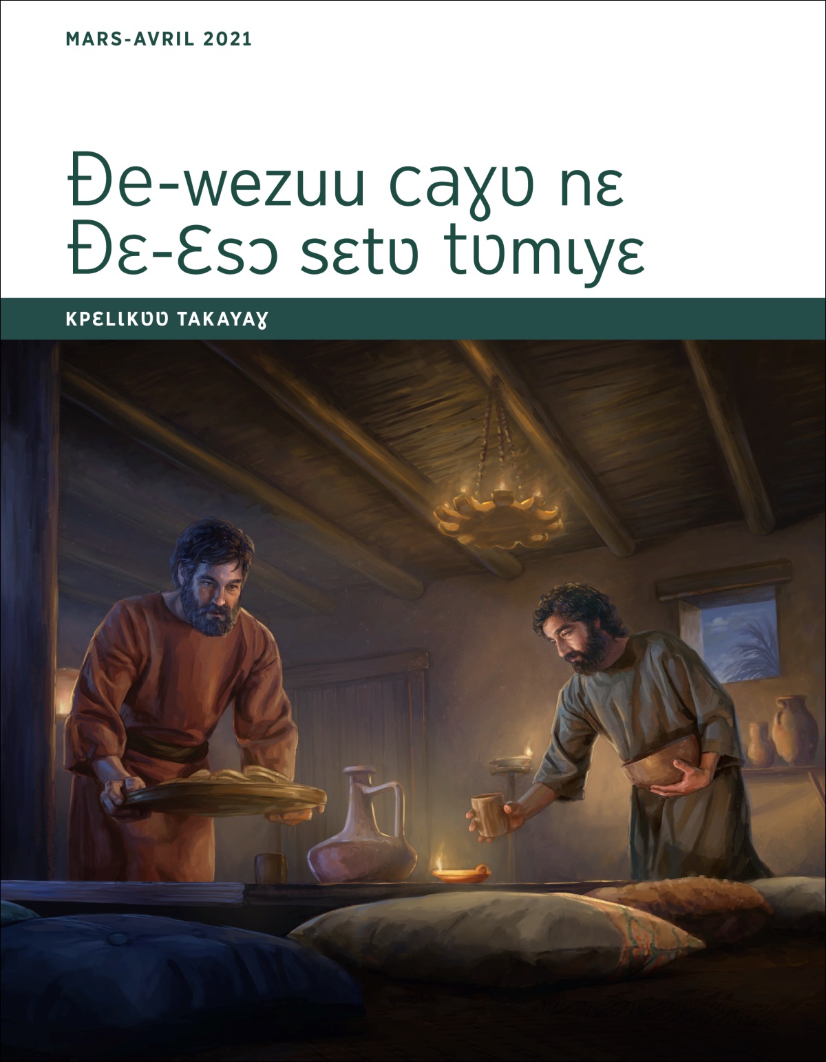 Ðe-wezuu caɣʋ nɛ Ðɛ-Ɛsɔ sɛtʋ tʋmɩyɛ—Kpɛlɩkʋʋ takayaɣ, Mars-Avril 2021.