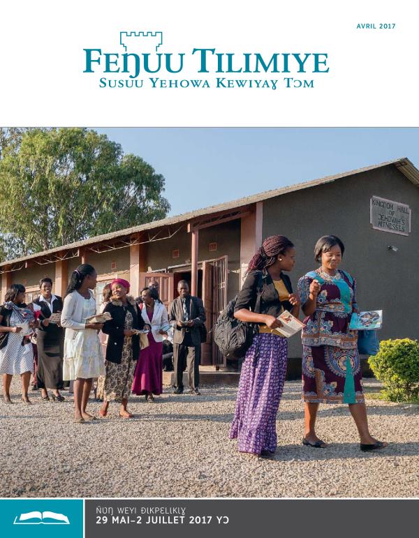 Feŋuu Tilimiye nɖɩ ɖɩkpɛlɩkɩɣ yɔ, avril 2017