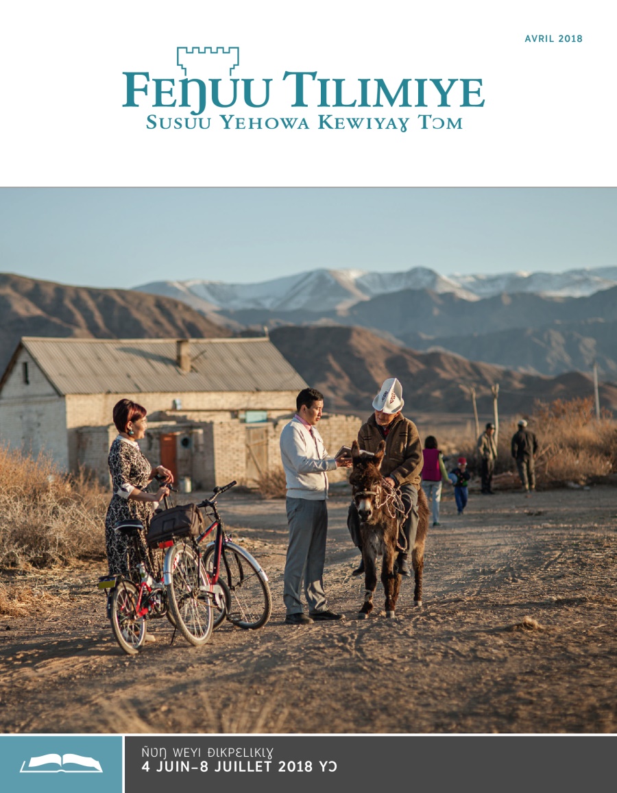 Feŋuu Tilimiye ŋɖɩ pɛkpɛlɩkɩɣ yɔ, Avril 2018