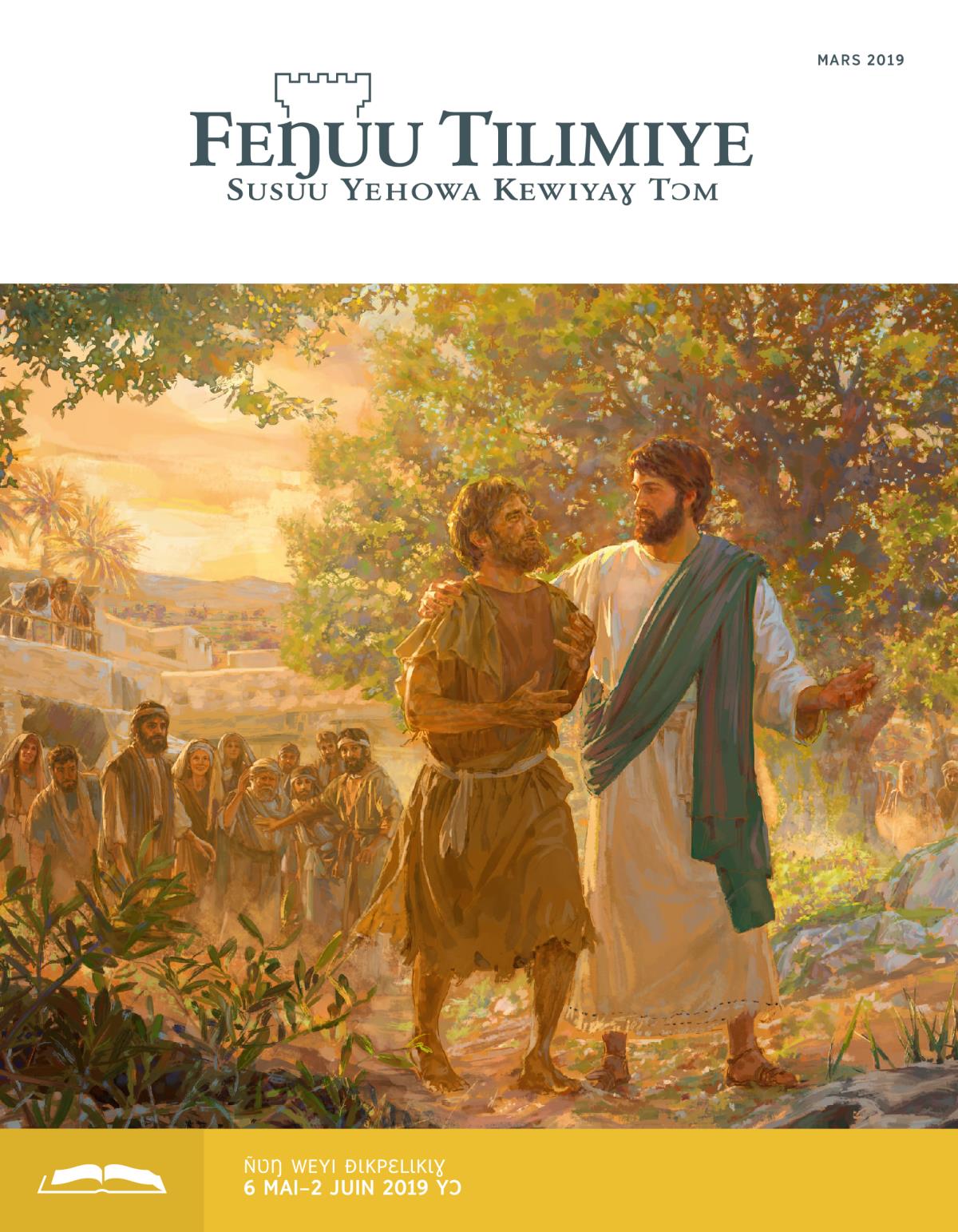 Feŋuu Tilimiye nɖɩ pɛkpɛlɩkɩɣ yɔ, Mars 2019