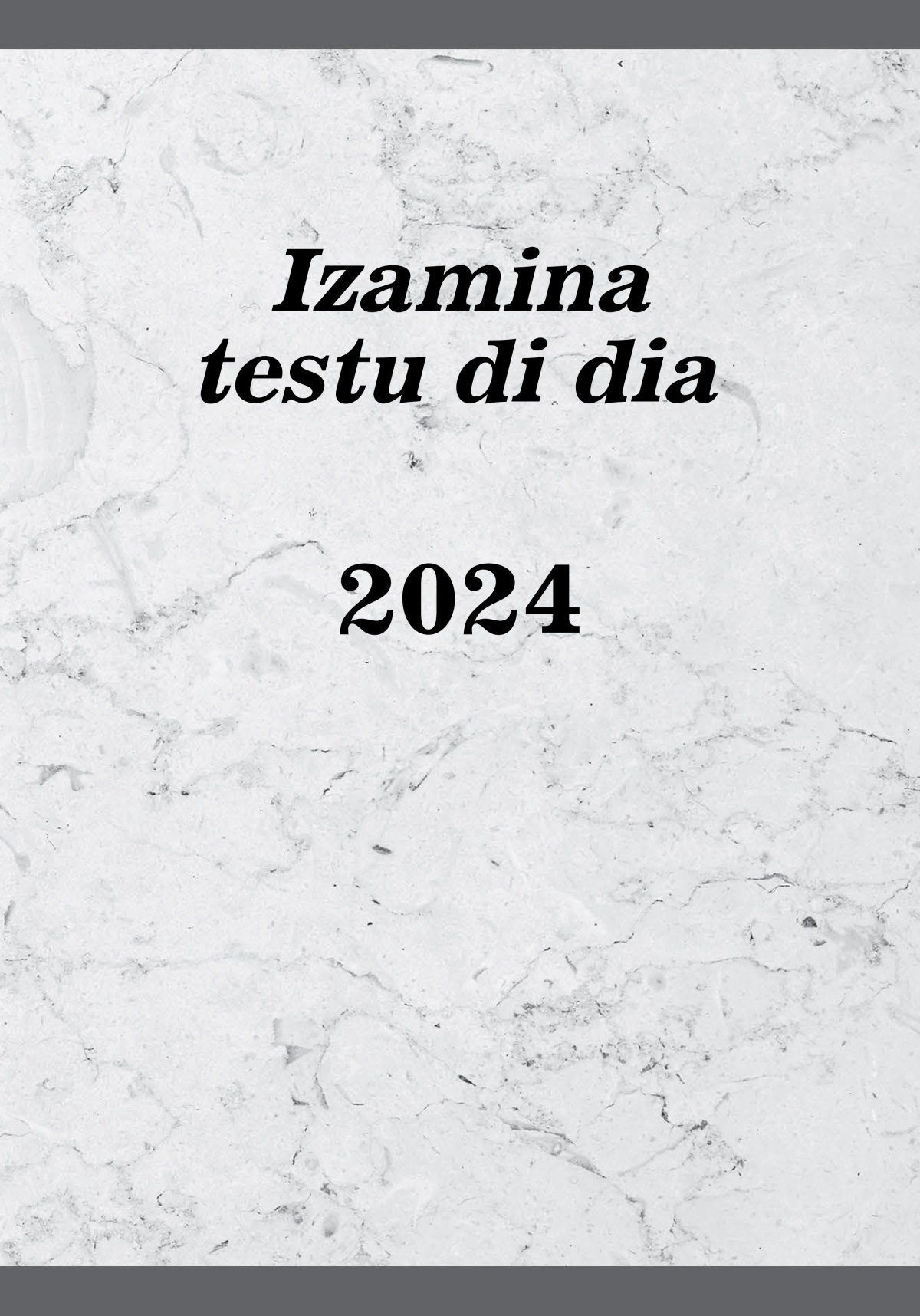 Izamina testu di dia — 2024