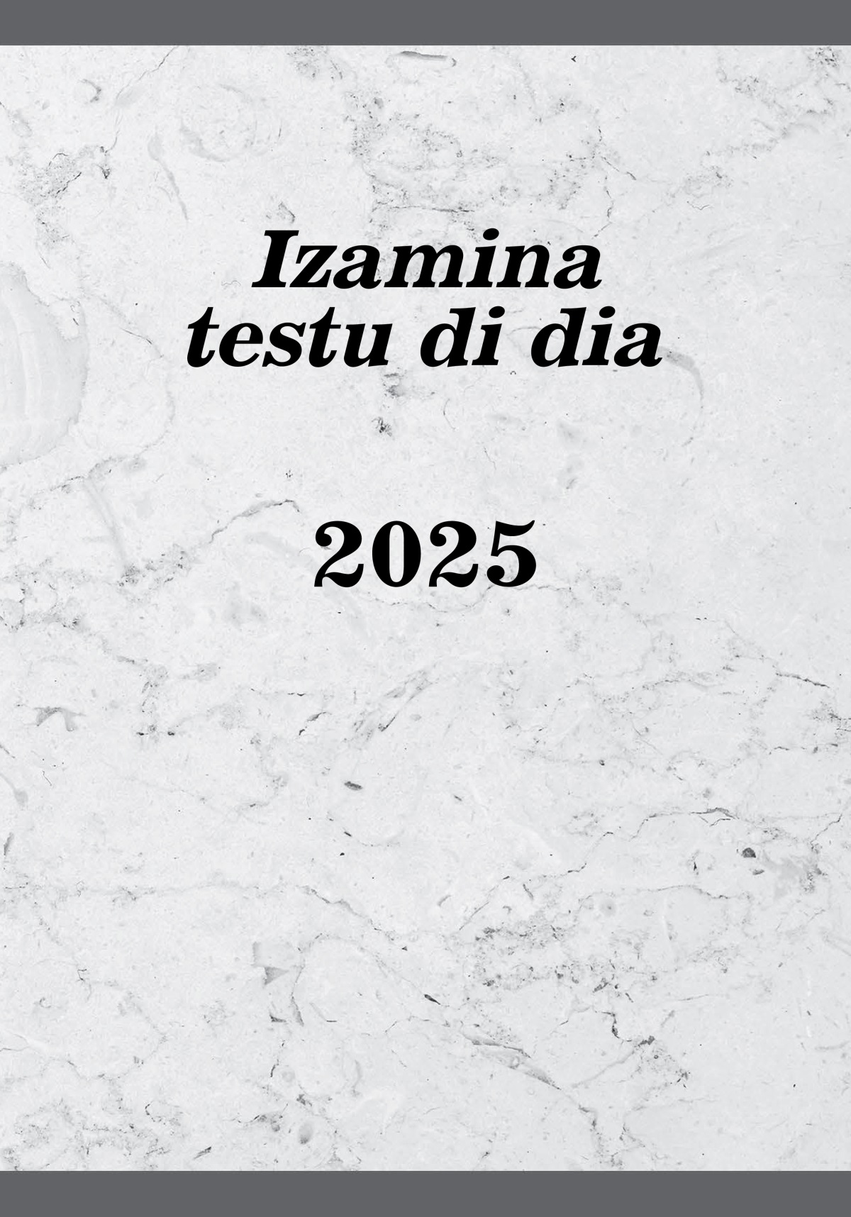 Izamina testu di dia — 2025