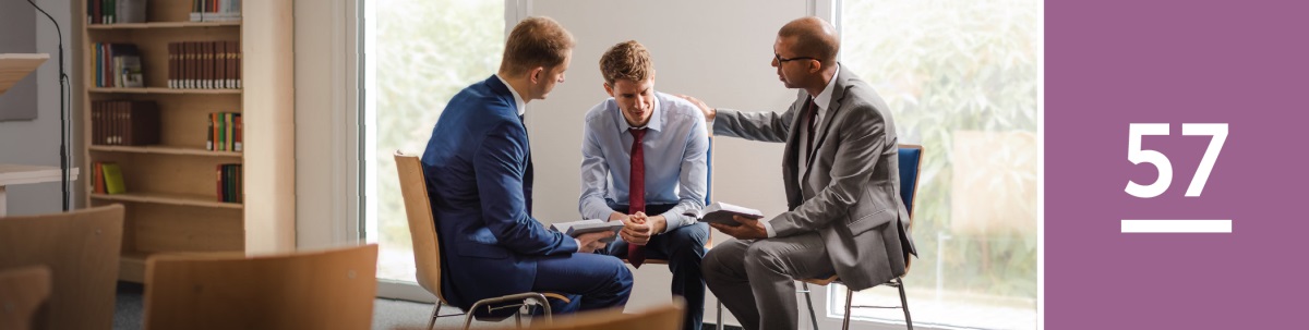 Tzolom 57. Jun li chʼajom naxye re wiibʼ li cheekel winq li nimla maak li kixbʼaanu.