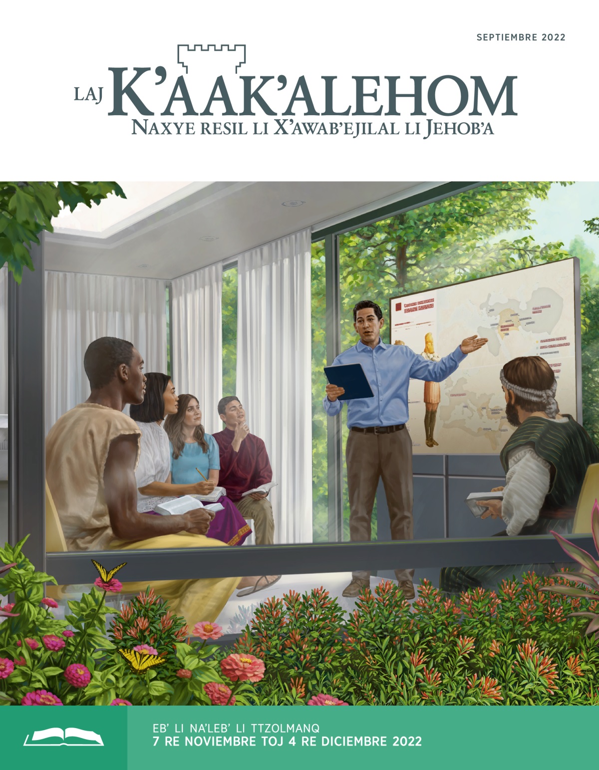 Laj Kʼaakʼalehom (kʼubʼanbʼil re tzolok), septiembre 2022.