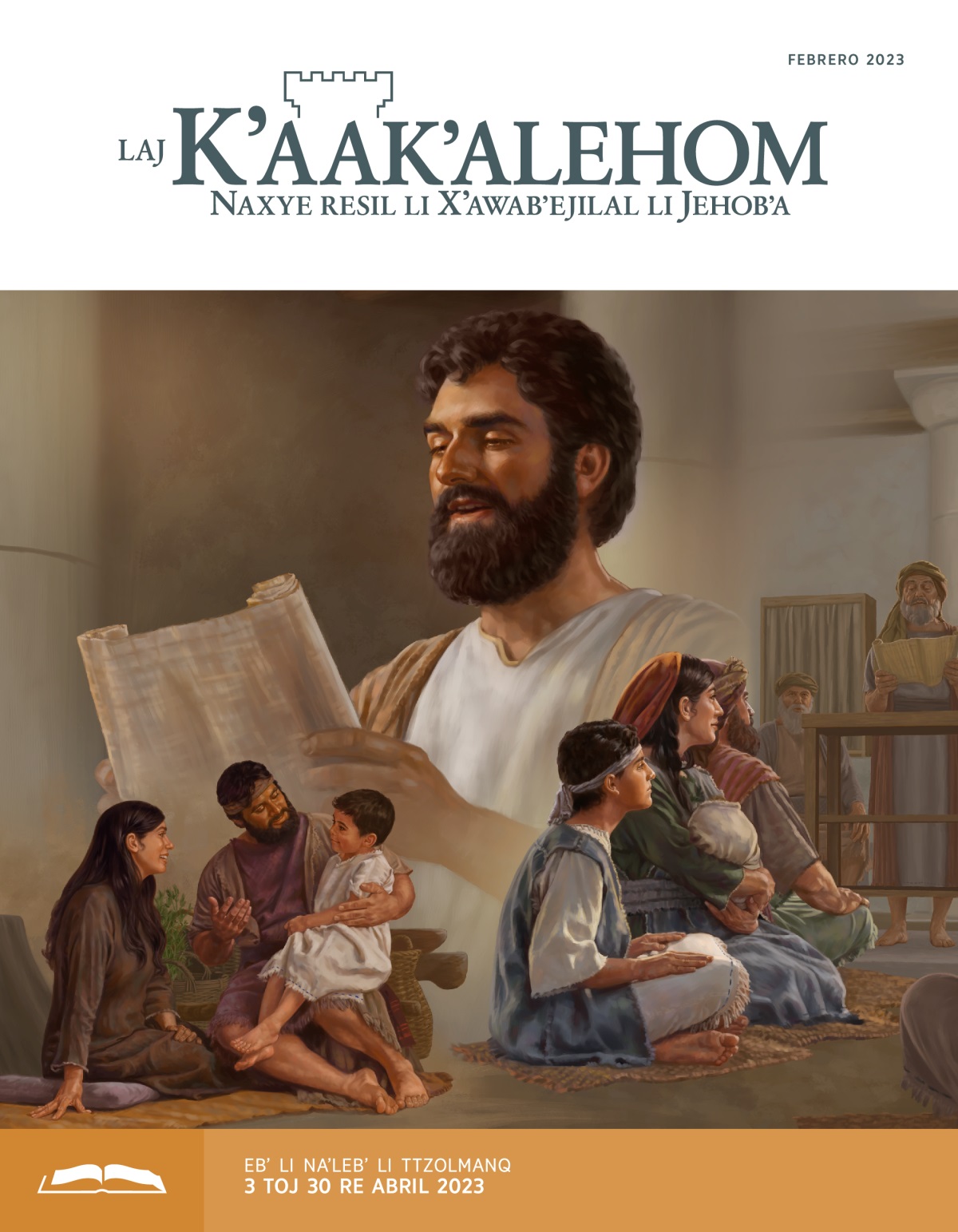 Laj Kʼaakʼalehom (kʼubʼanbʼil re tzolok), febrero 2023.