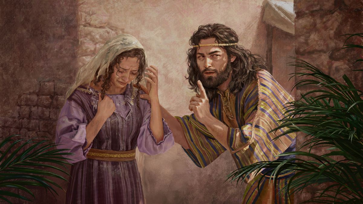 Li xTamar yook chi yaabʼak ut naxqʼix li raqʼ. Laj Absalón naq naxye re naq maakʼaʼ tixye.