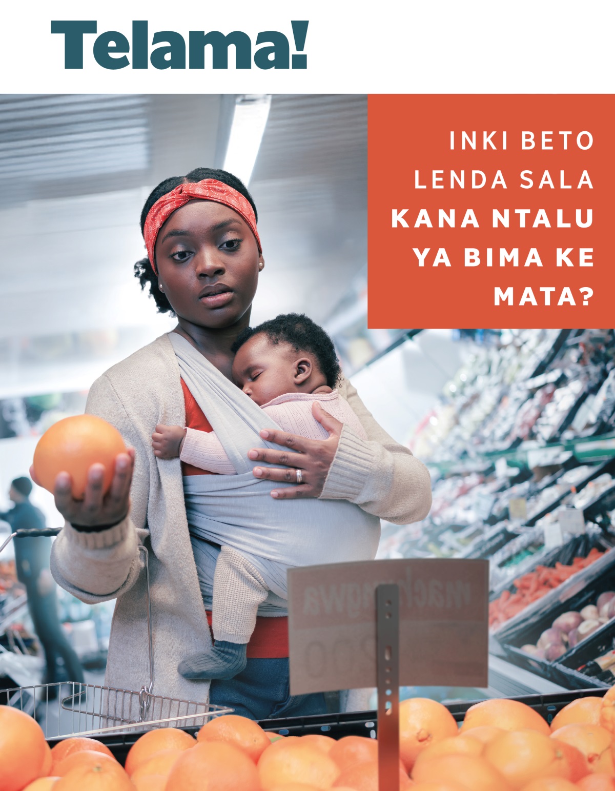 Mama mosi ti bebe na yandi ya me lala, ke kudiyangisa na Kumona ntalu ya bambuma yina yandi ke zola kusumba.
